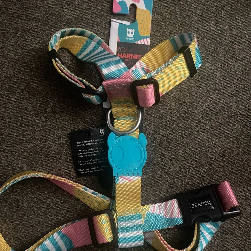 ZEE DOG SALINA DOG H HARNESS- Size Large